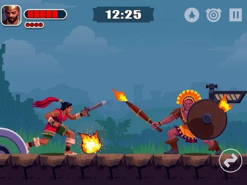 Indian Weapons in Pixel Skirmish Gladiators IN